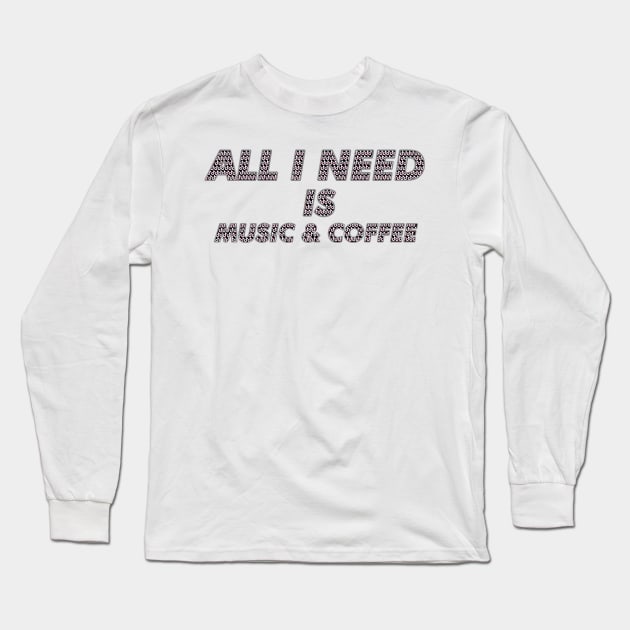 ALL I NEED (RADIOHEAD) Long Sleeve T-Shirt by QinoDesign